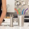 Трубочки для стаканов Klean Kanteen Steel Straws - 4 шт multi-color/brushed stainless